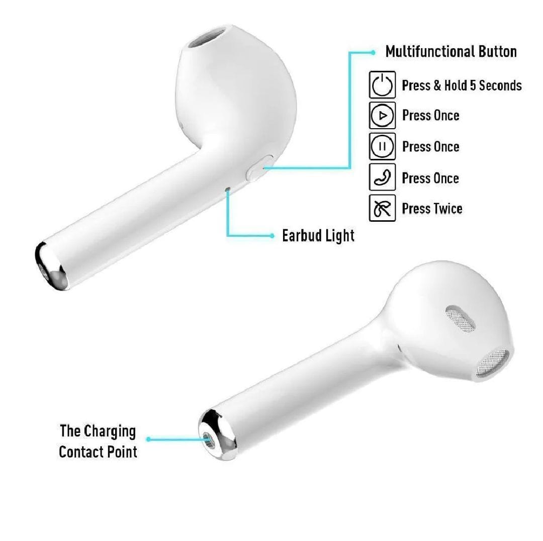 Wireless Bluetooth Earbuds with Pop-up Windows