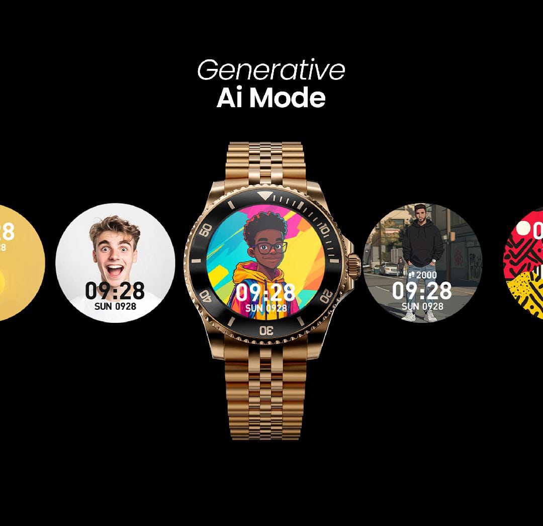 1.19" Vivid AMOLED Display Smart Watch