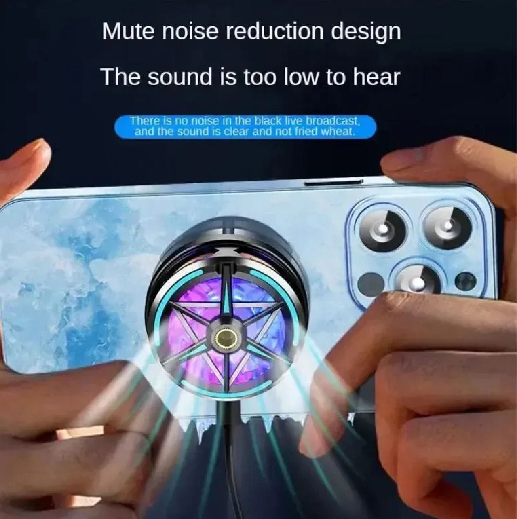 Magnetic RGB Mobile Phone Cooler-Ultra Cooling Gamming Radiator